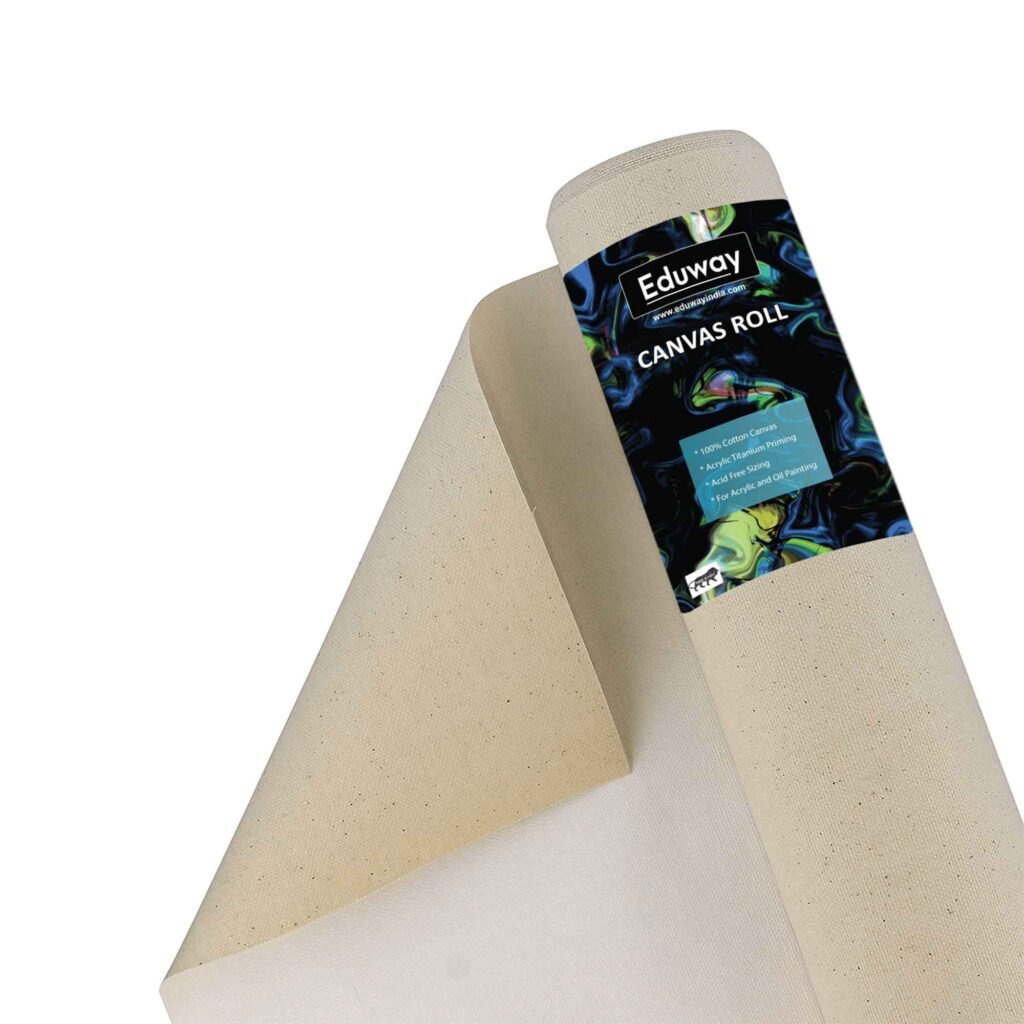 Buy Cotton Canvas Roll for Artist Painting at Best Prices On Retail