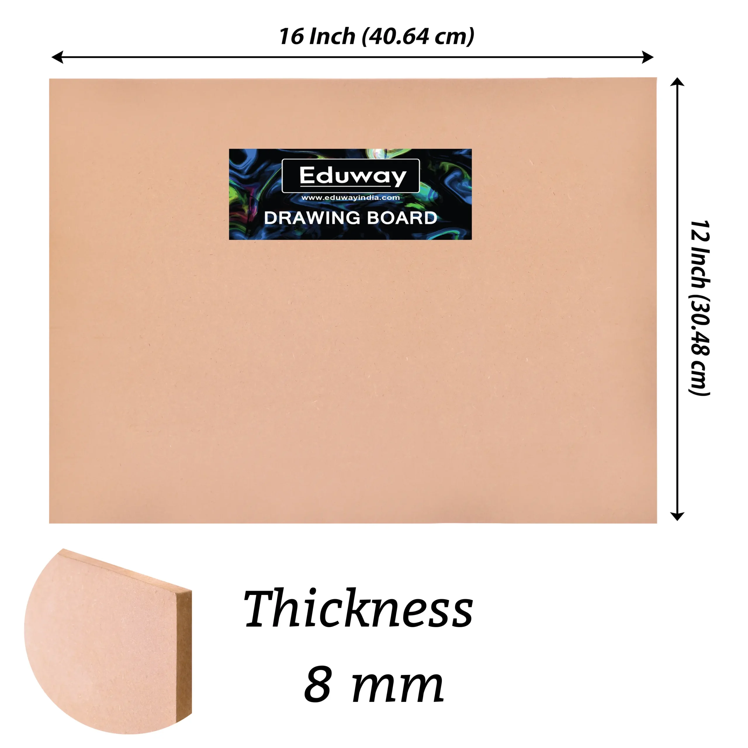 Buy 11mm MDF Drawing Board For Engineers at Best Prices