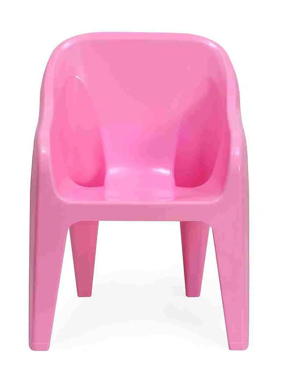 Pink deals chair plastic