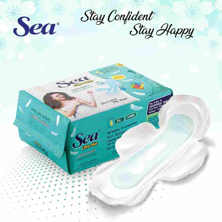 sanitary pad for woman cotton stay confident