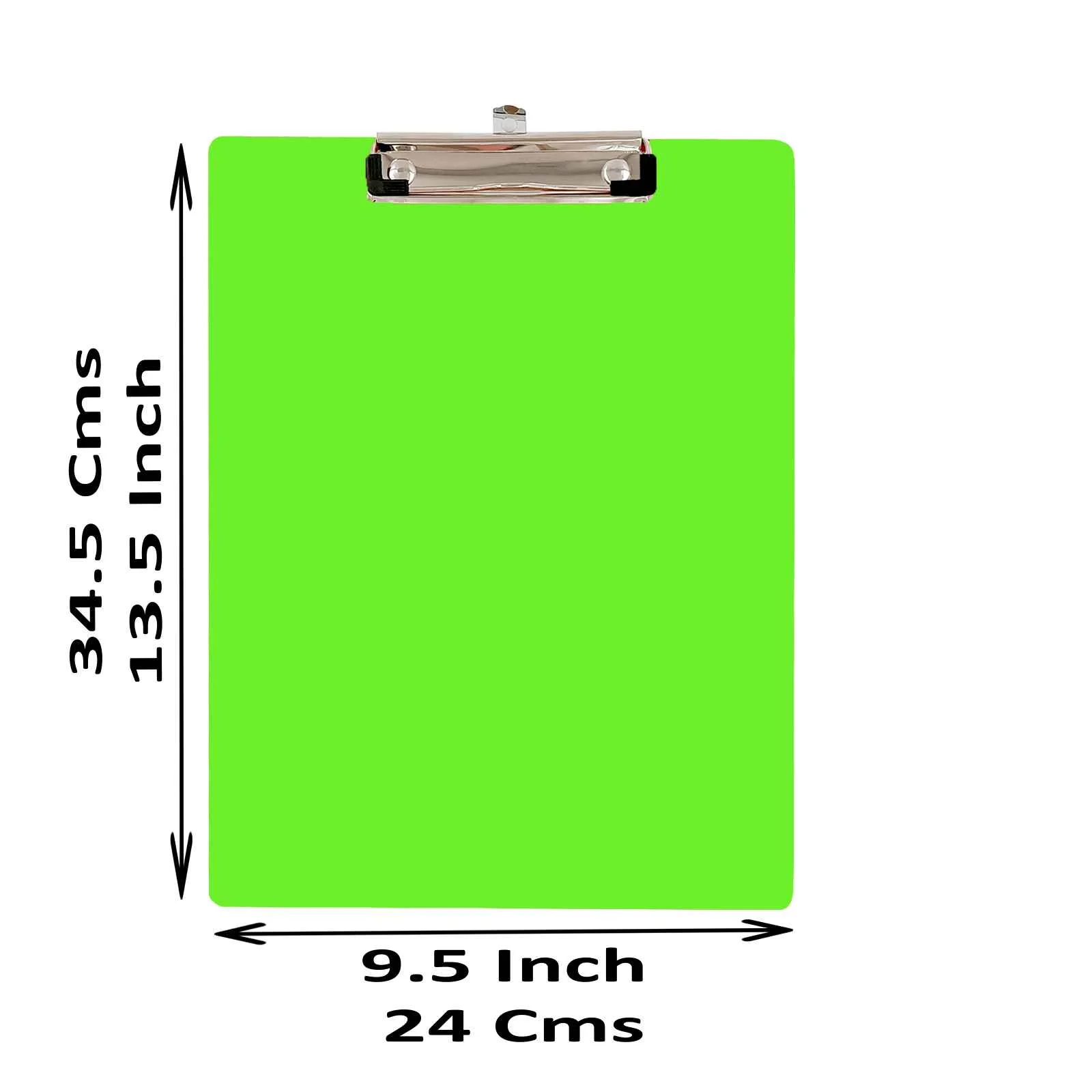 Examination pad exam board wooden green front view dimensions