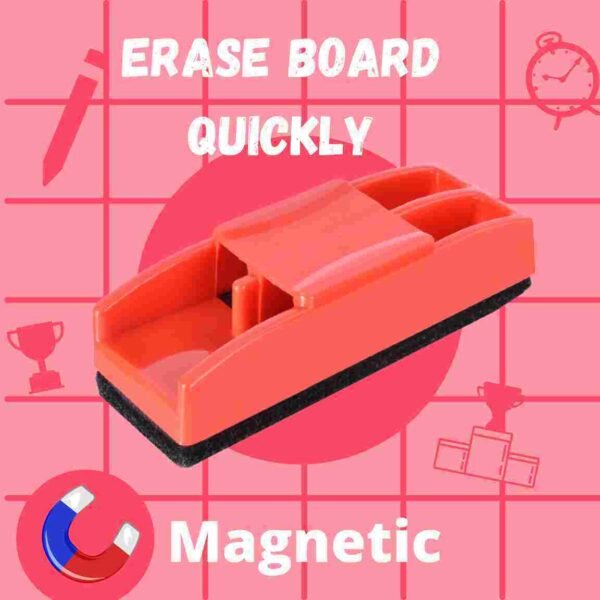 magnetic plastic duster easily erase cleane whiteboard premium