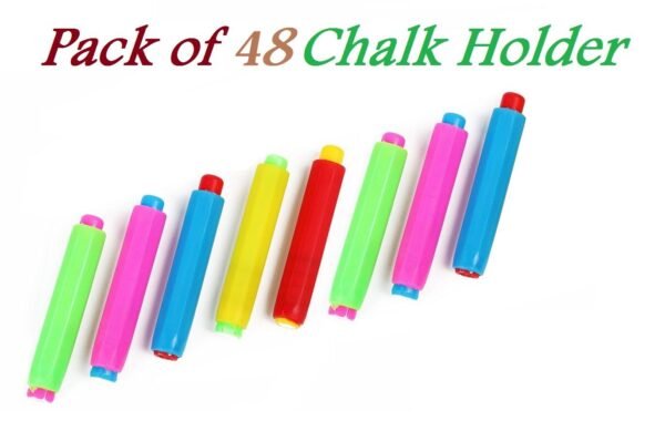 chalk holder pens writing for teachers kids learning pack of 48