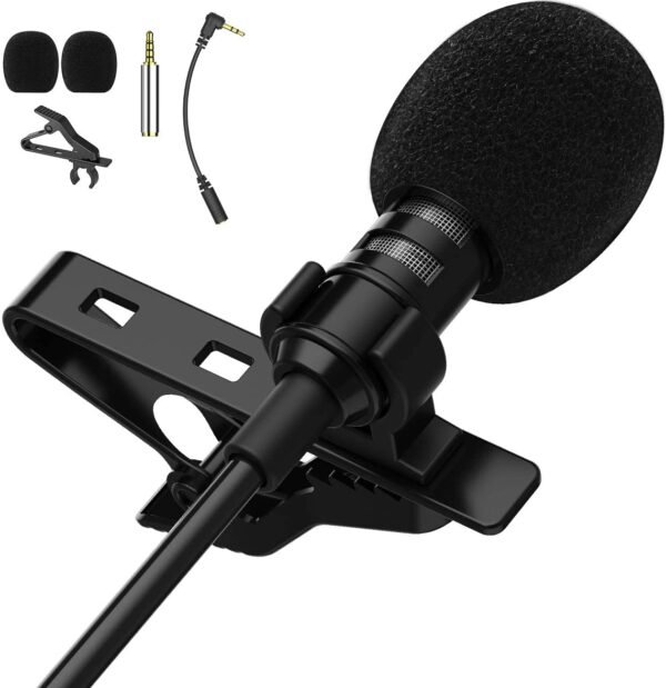 caller microphone for voice recording phones, laptop, smartphones camera