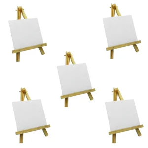 Mini and Natural Easel Set Table Number Name Card Stand for