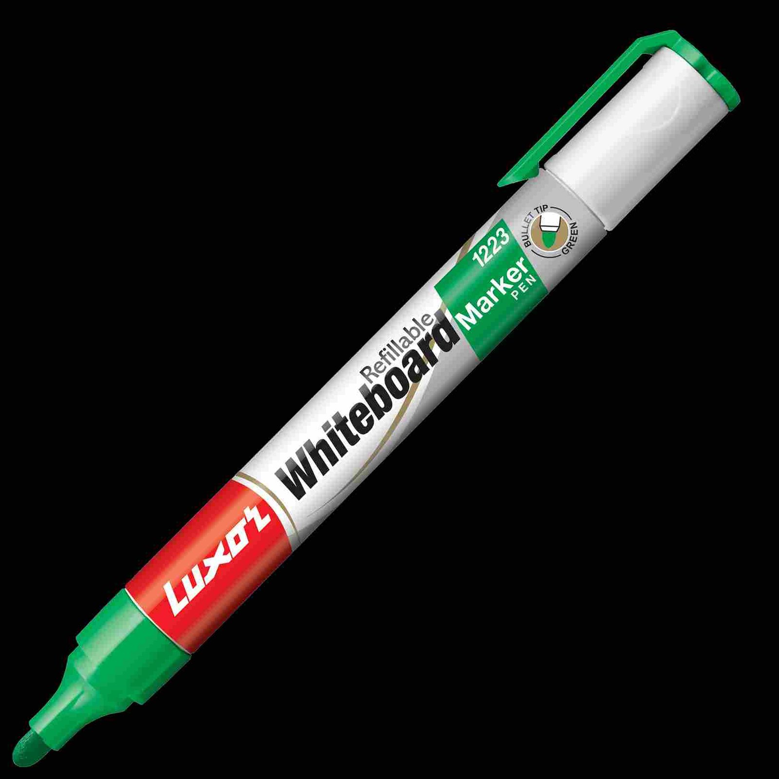 green marker for writing on whiteboard home and office use