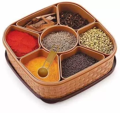 Masala box spice container kitchen use