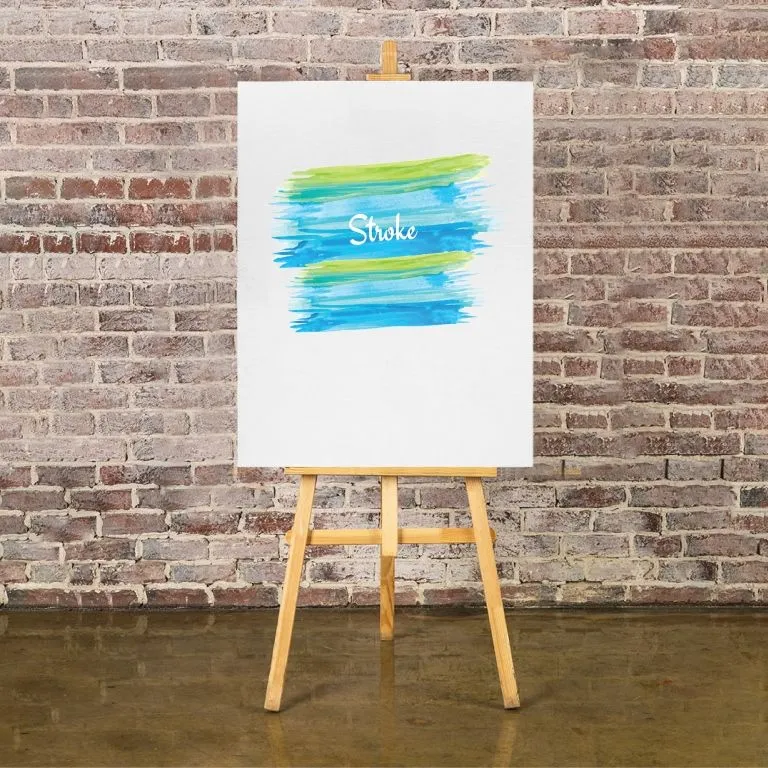 Buy Medium Grain White Canvas Board for Painting, 16x20 Inch