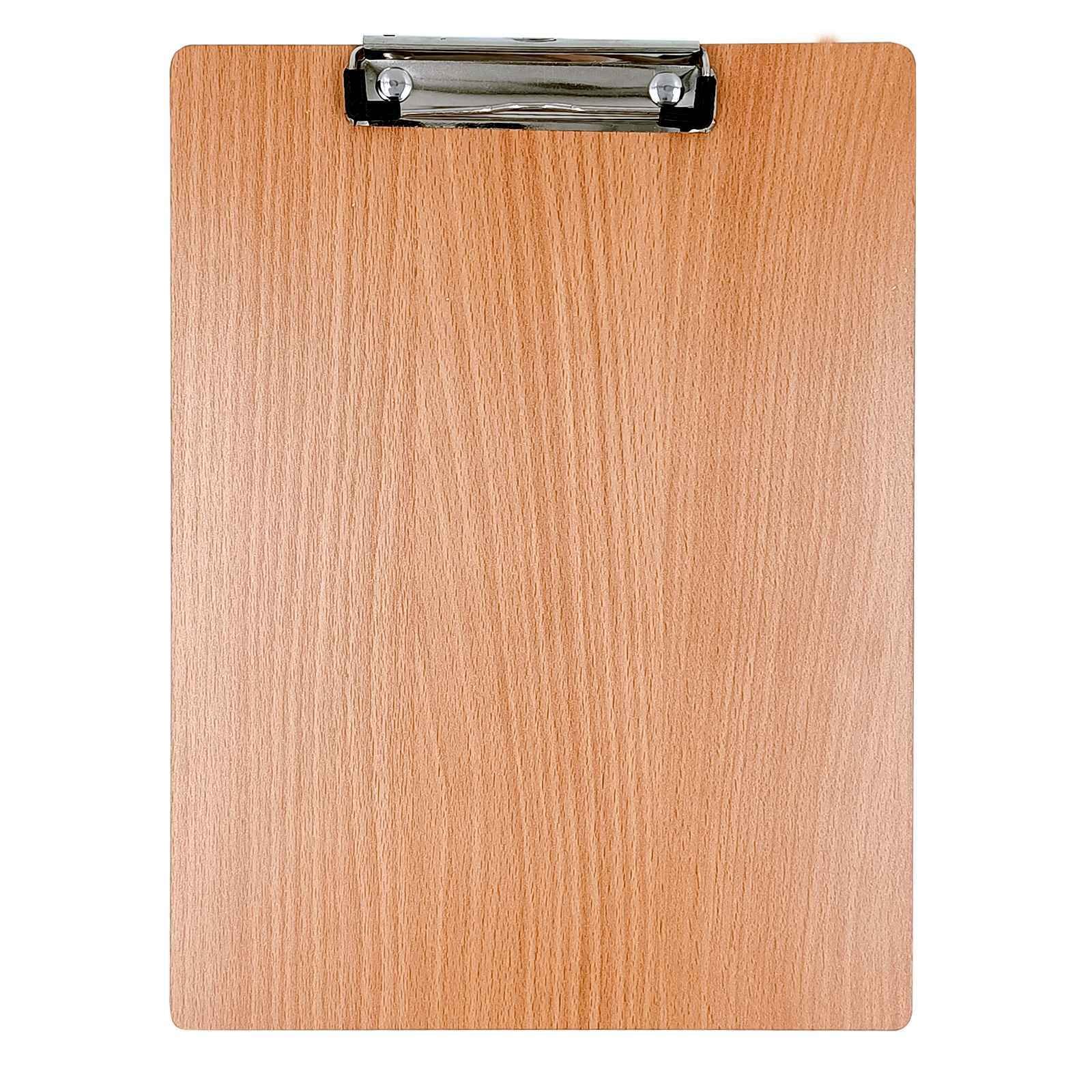 Examination pad / Board wooden front view