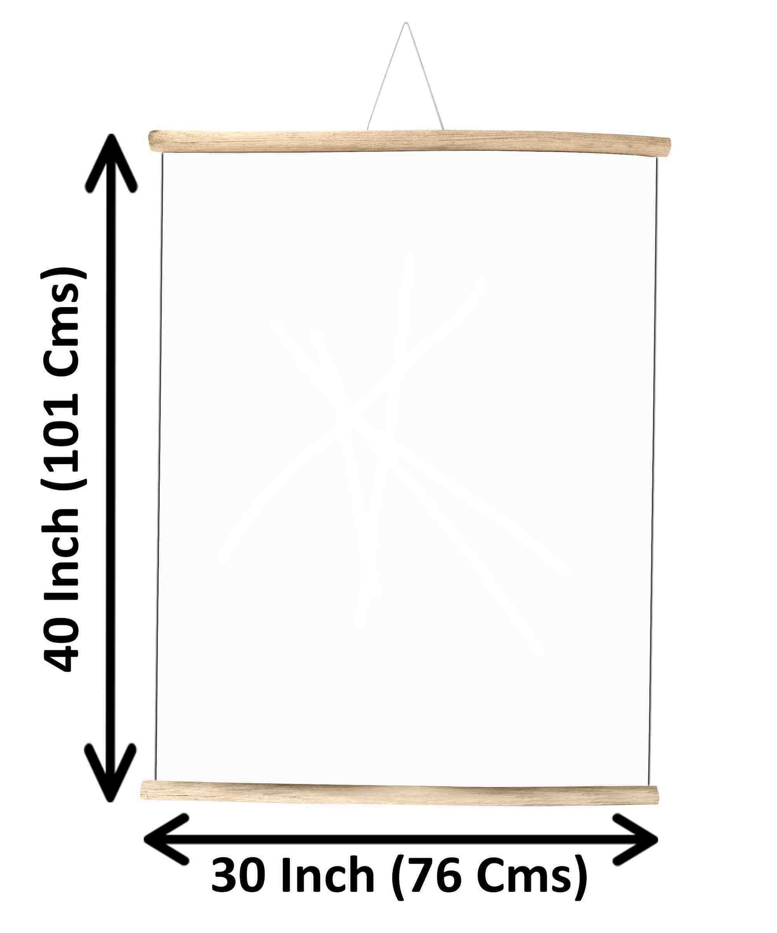 Roll up board white for kids dimensions