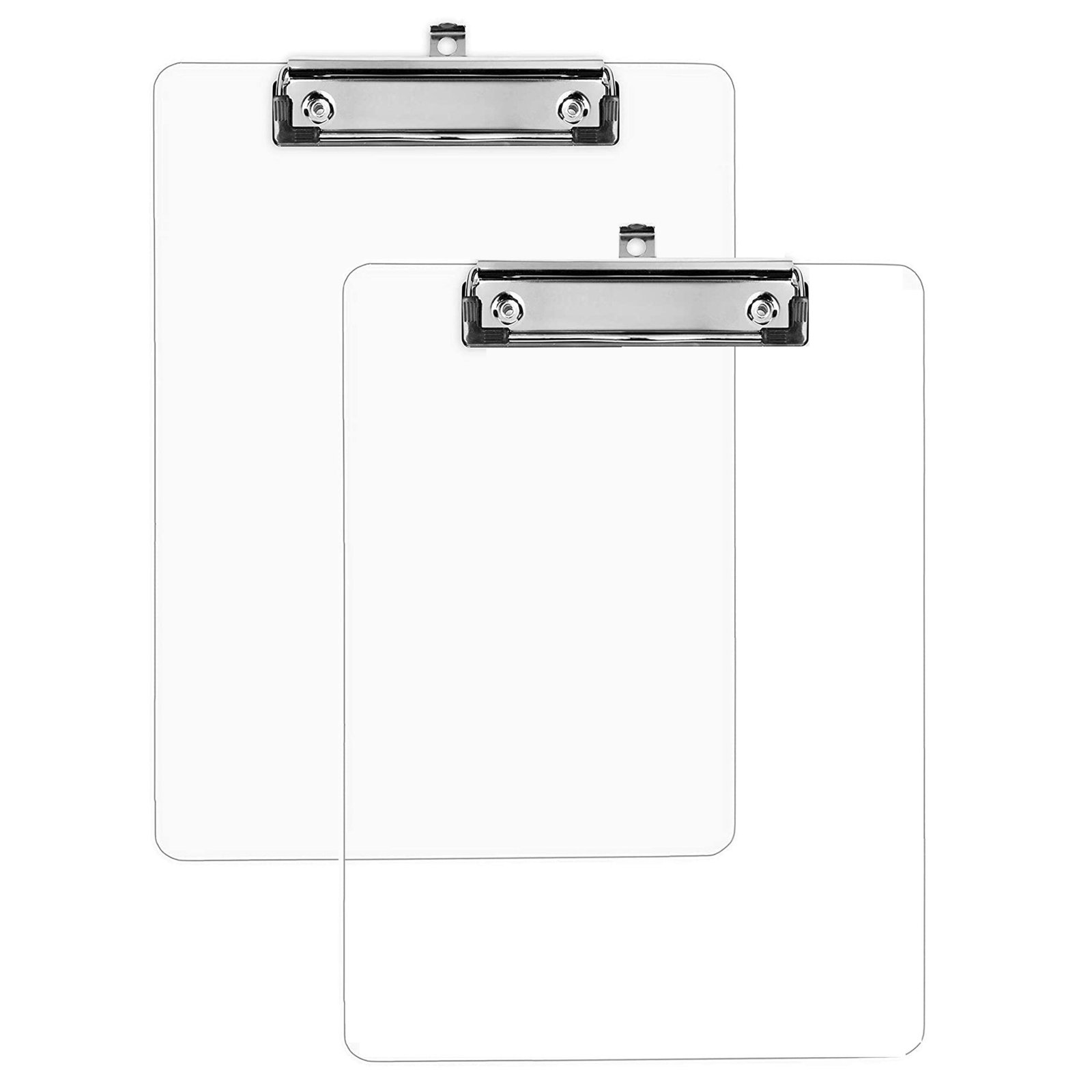Transparent Exam Board pack of 2